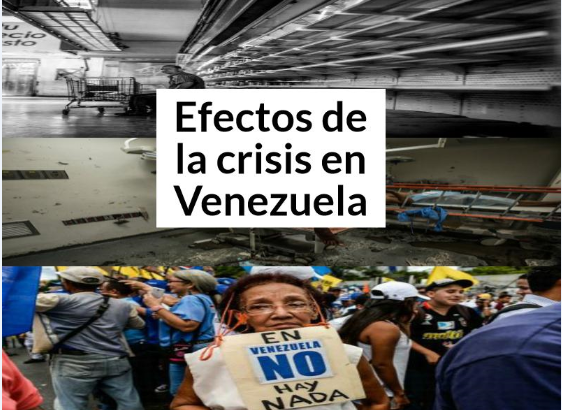 Infografía: Efectos de la crisis en Venezuela - Guayoyo en Letras